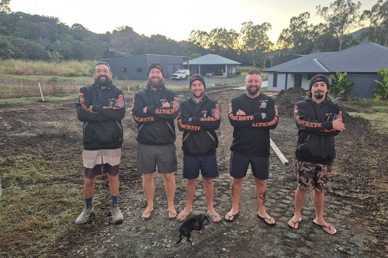 King-Koncrete-Constructions-Team King Koncrete Constructions crew