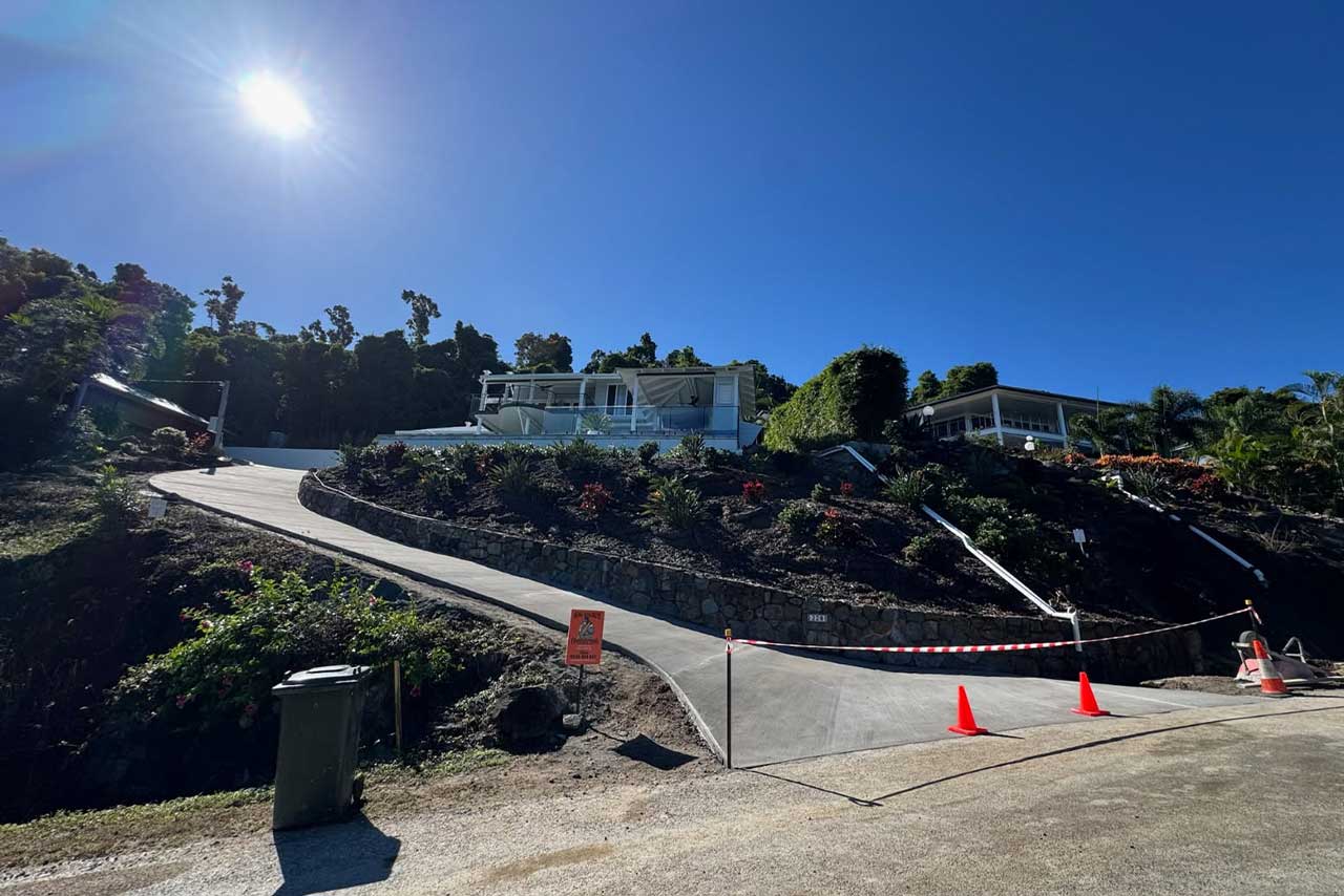 concrete-driveway New concrete driveway by King Koncrete Constructions